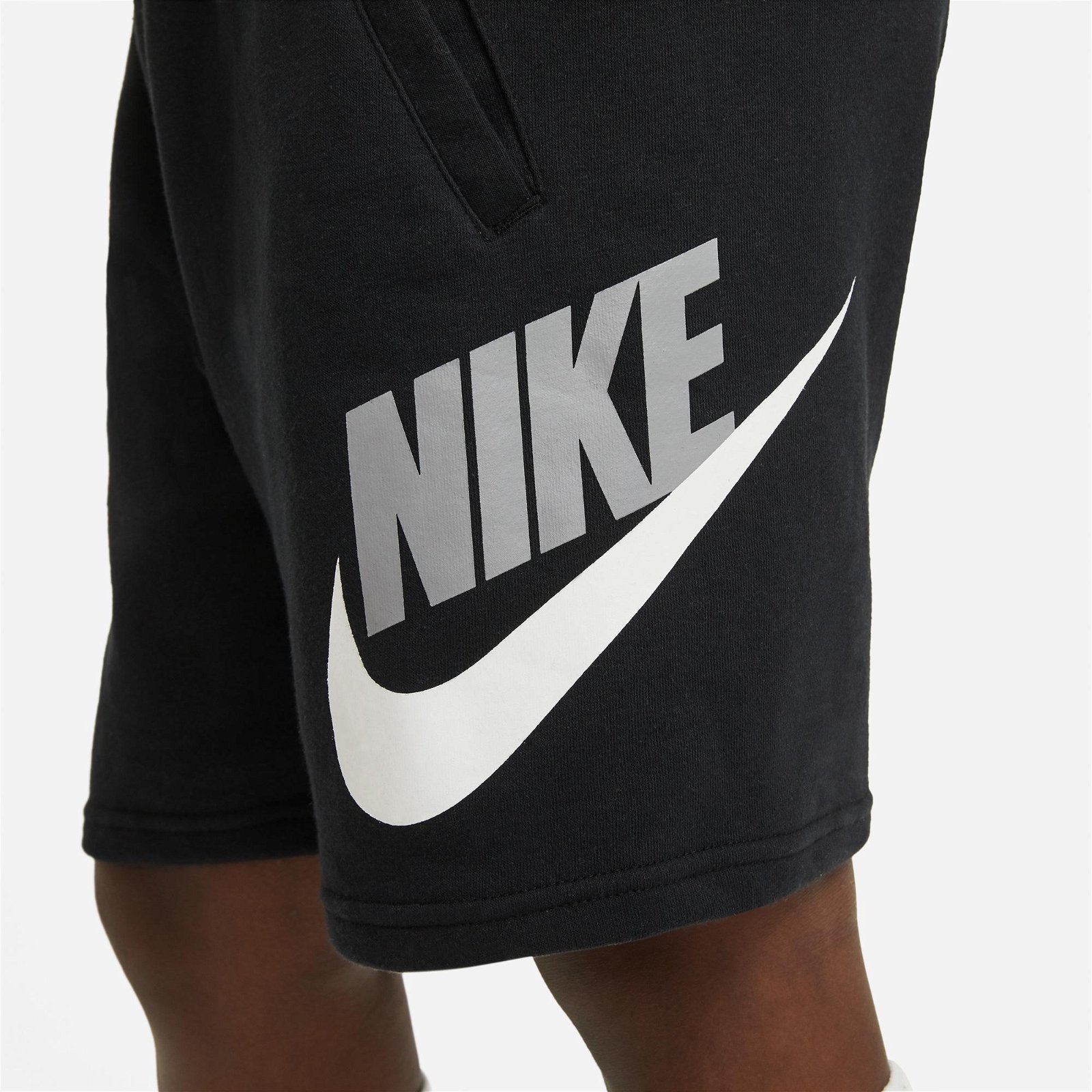 Nike Sportswear Fit Çocuk Siyah Şort