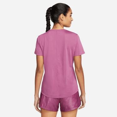  Nike Dri-FIT Swoosh Run Kadın Pembe T-Shirt
