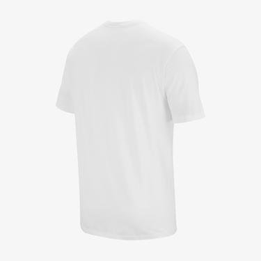  Nike Sportswear Club Erkek Beyaz T-Shirt