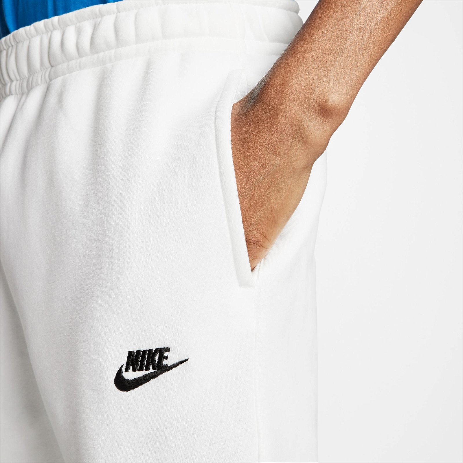 Nike Sportswear Club Fleece Erkek Beyaz Eşofman Altı