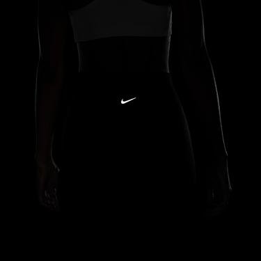  Nike Dri-Fit Swoosh Run Mid-rise 7/8 Kadın Siyah Tayt
