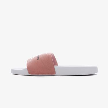  Calvin Klein Slide Monogram Co Kadın Pembe Terlik