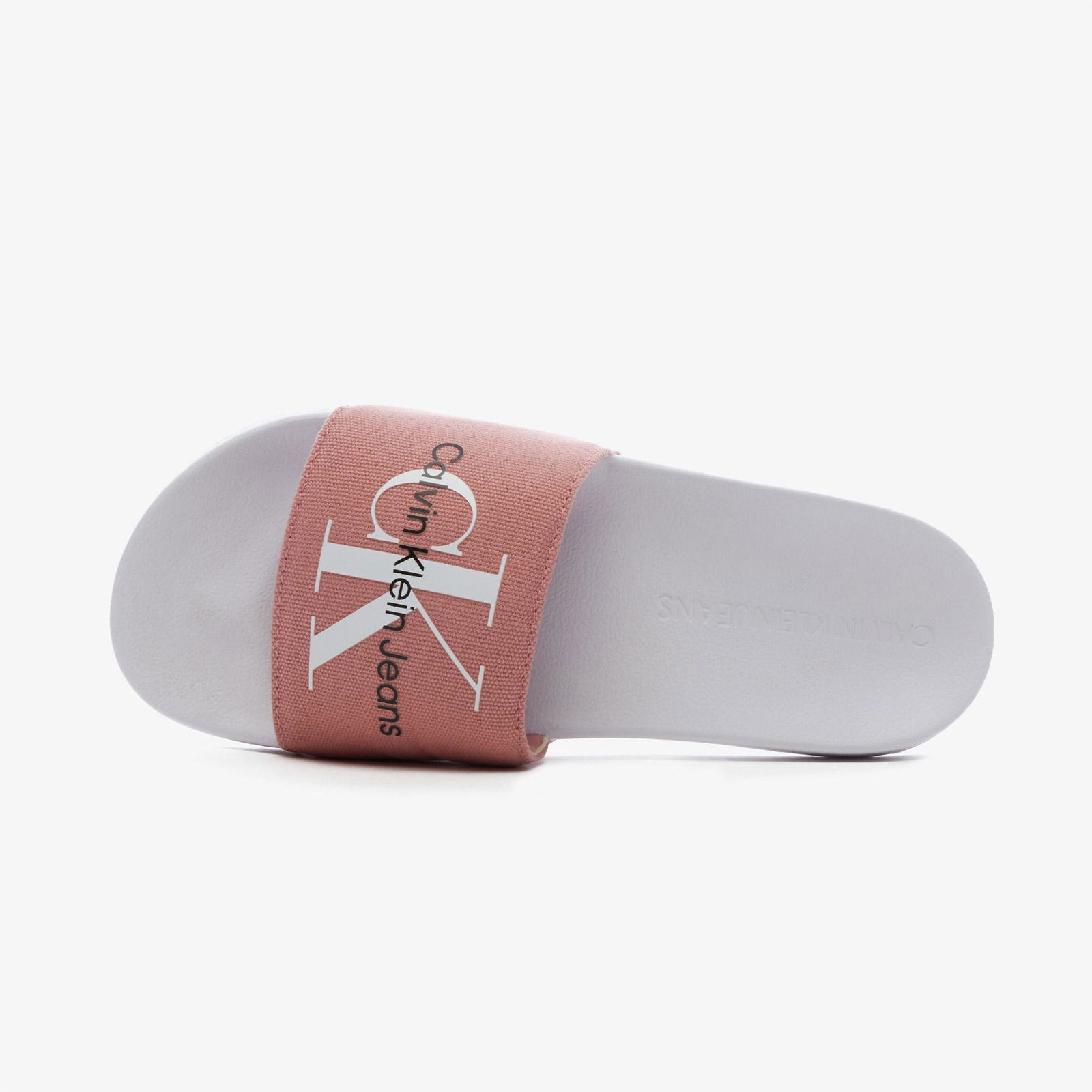 Calvin Klein Slide Monogram Co Kadın Pembe Terlik