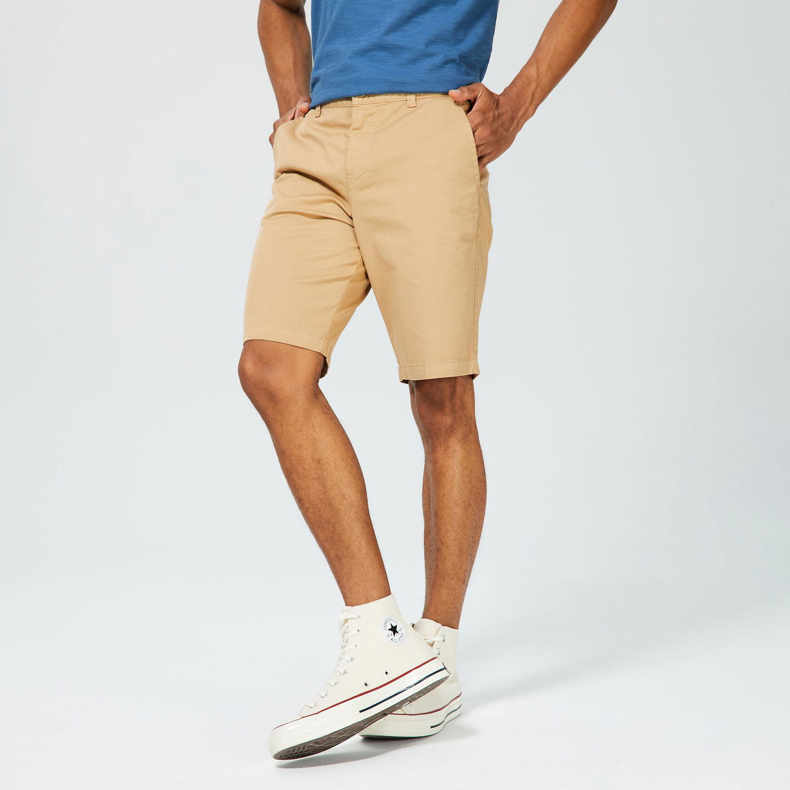 Benetton Chino Bermuda Erkek Bej Şort