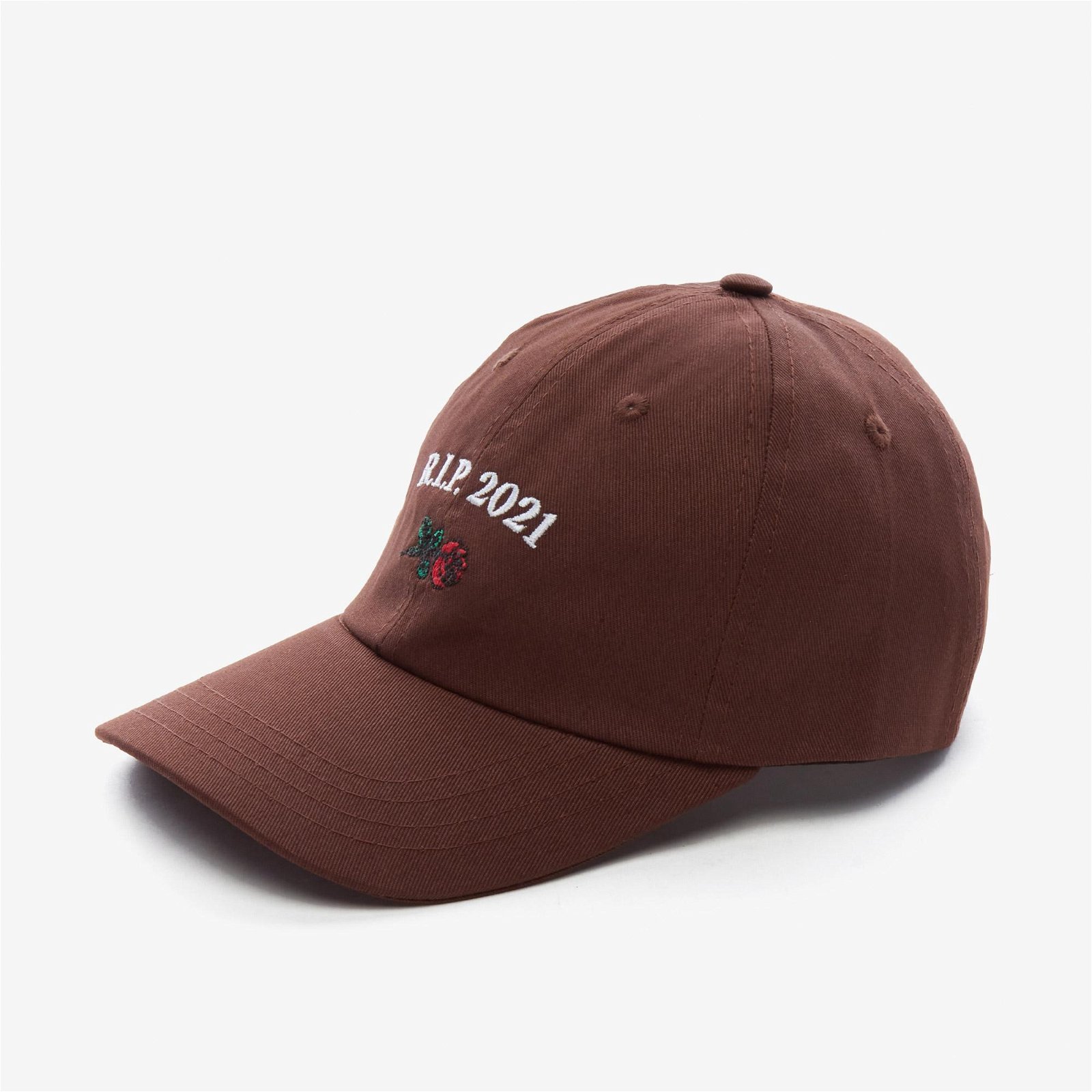 Kity Boof Cap R.i.P 2021 Unisex Kahverengi Şapka