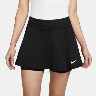  Nike Court Dri-FIT Victory Flouncy Kadın Siyah Etek