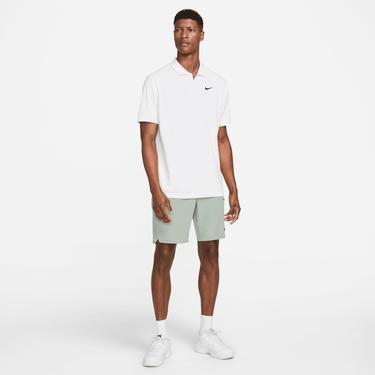  Nike Solid Erkek Beyaz Polo T-Shirt