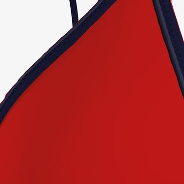  Tommy Hilfiger Triangle Fixed Rp Kadın Kırmızı Bikini Üstü