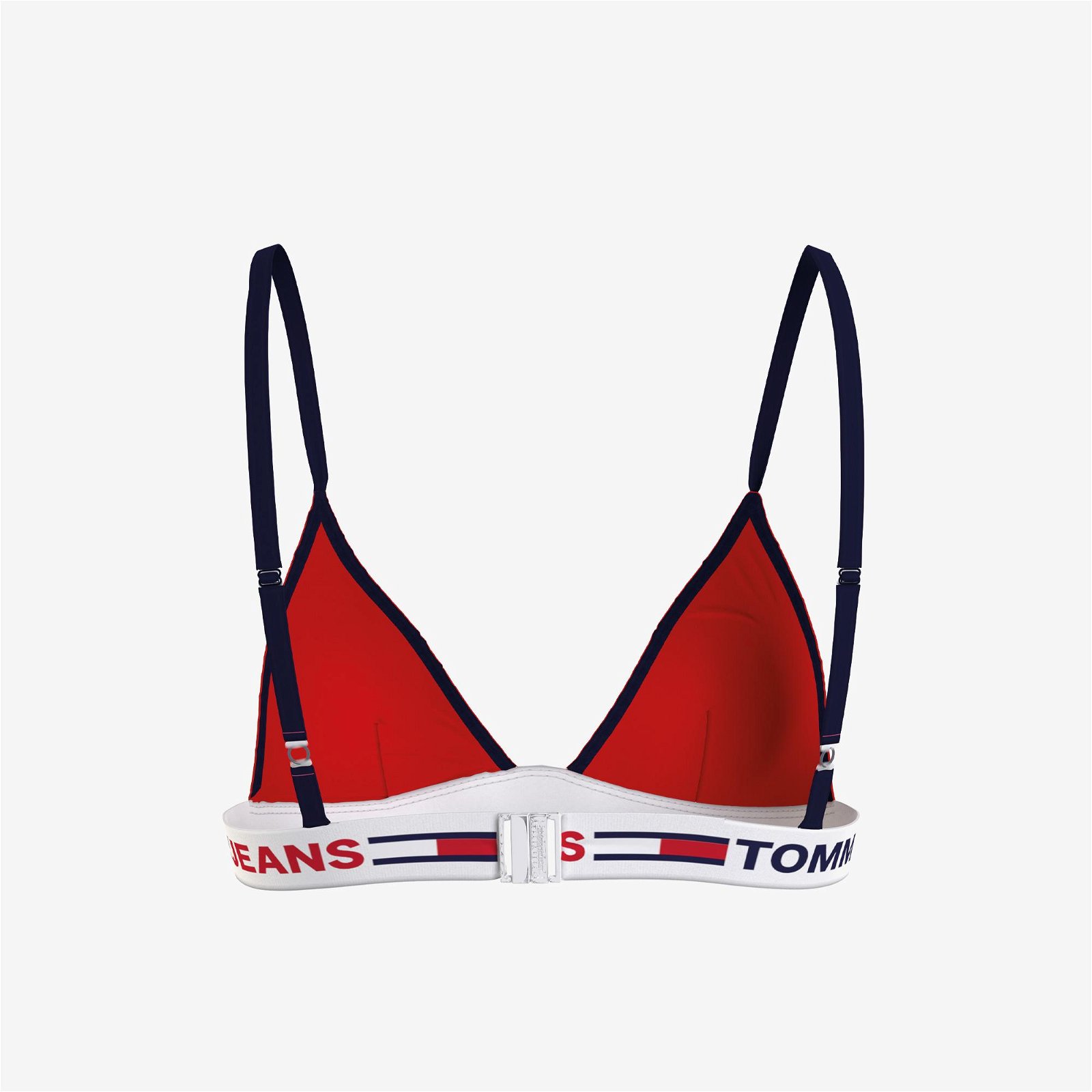 Tommy Hilfiger Triangle Fixed Rp Kadın Kırmızı Bikini Üstü