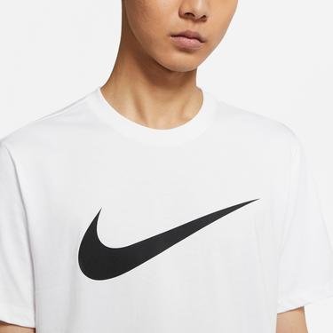 Nike Sportswear Icon Swoosh Erkek Beyaz T-Shirt