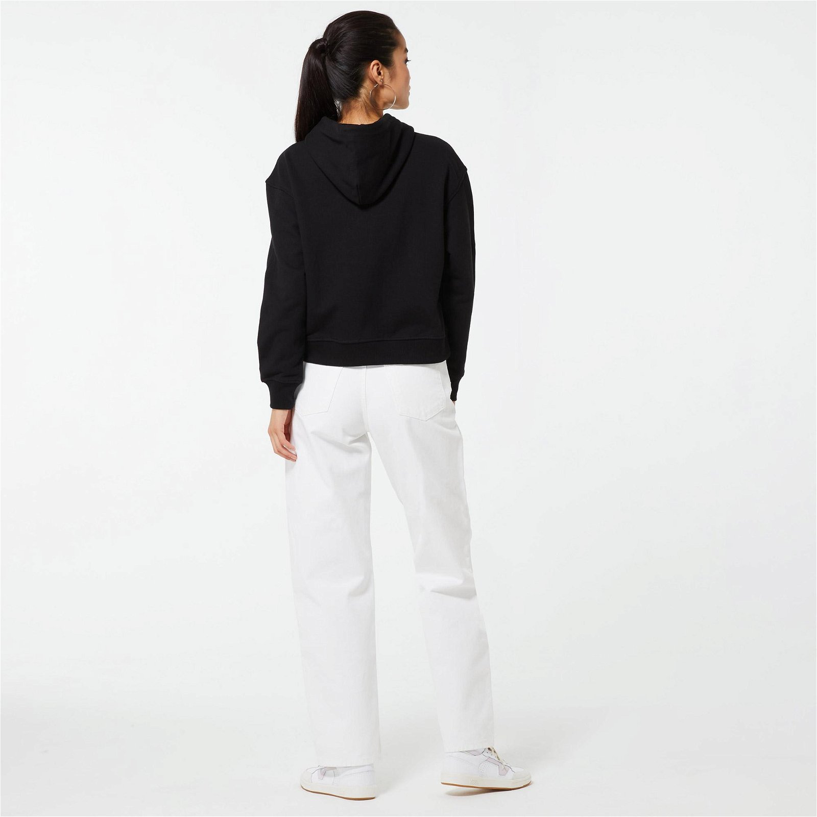 Calvin Klein Non-Denim Collection Kadın Siyah Sweatshirt