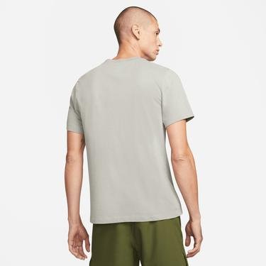  Nike Dri-Fit Crew Solid Erkek Gri T-Shirt