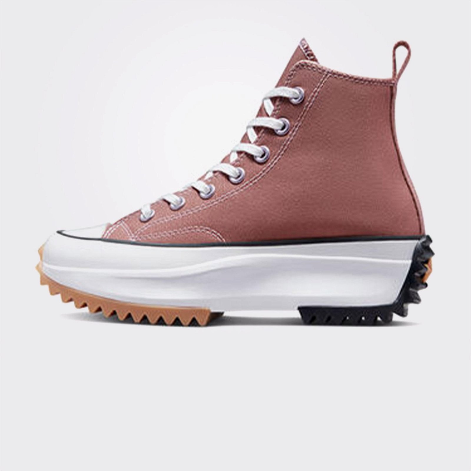 Converse Run Star Hike Canvas Platform Kadın Bordo Sneaker