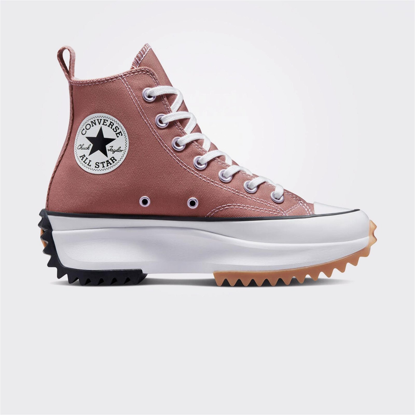 Converse Platform Run Star Hike Canvas Platform Kadın Bordo Sneaker