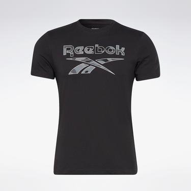  Reebok Identity Big Logo Erkek Siyah T-Shirt