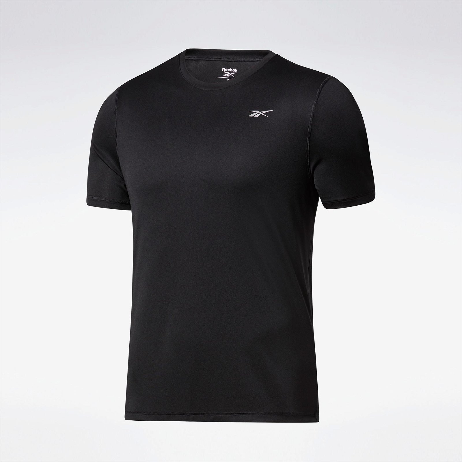 Reebok Re Basic Erkek Siyah T-Shirt