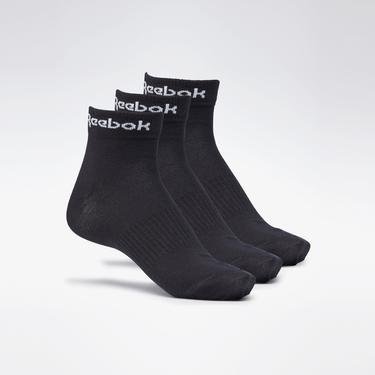 Reebok Act Core Ankle 3'lü Unisex Siyah Çorap
