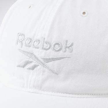  Reebok Te Logo Unisex Beyaz Şapka