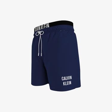  Calvin Klein Medium Double Waistband Erkek Lacivert Mayo