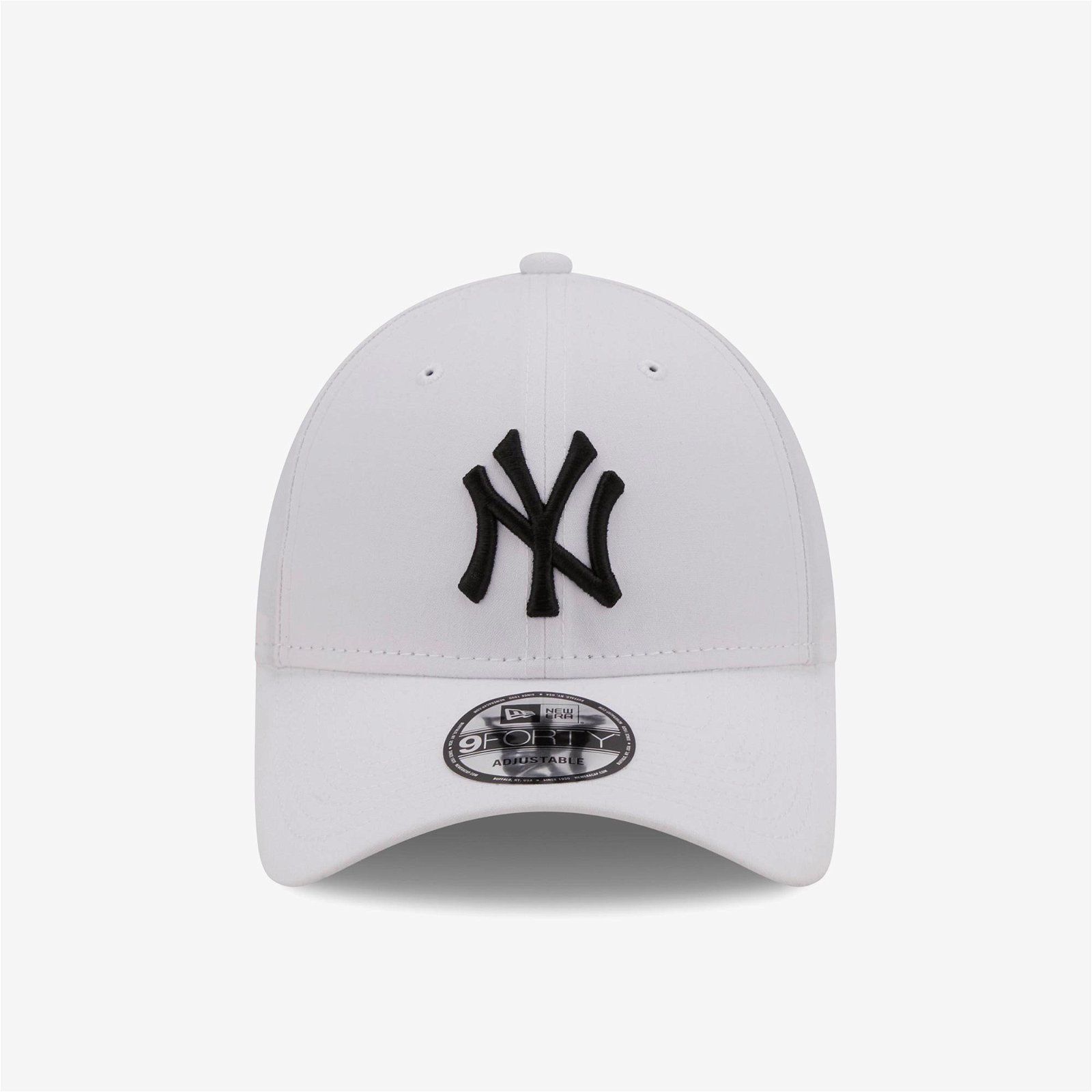 New Era Monochrome 9Forty New York Yankees Unisex Beyaz Şapka