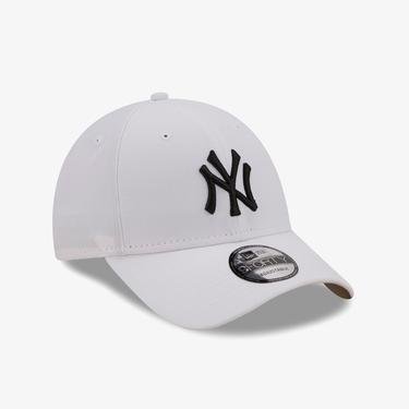  New Era Monochrome 9Forty New York Yankees Unisex Beyaz Şapka