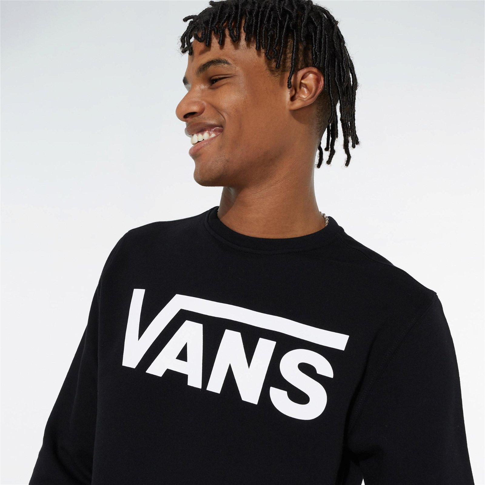 Vans Vans Classic Crew II Erkek Siyah Sweatshirt