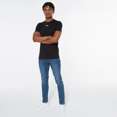 Calvin Klein Stacked Logo Erkek Siyah T-Shirt