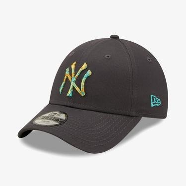  New Era New York Yankees Camo Çocuk Siyah Şapka