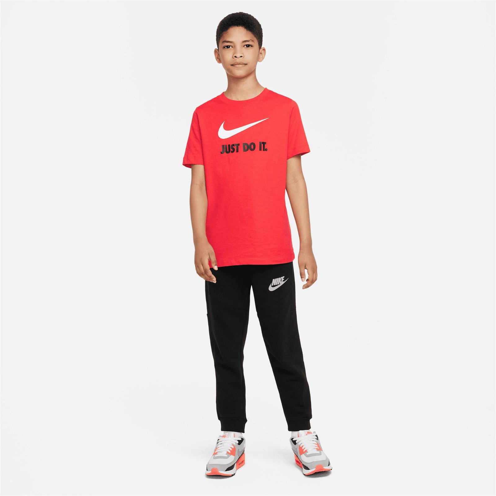 Nike Sportswear Jdi Swoosh Çocuk Kırmızı T-Shirt