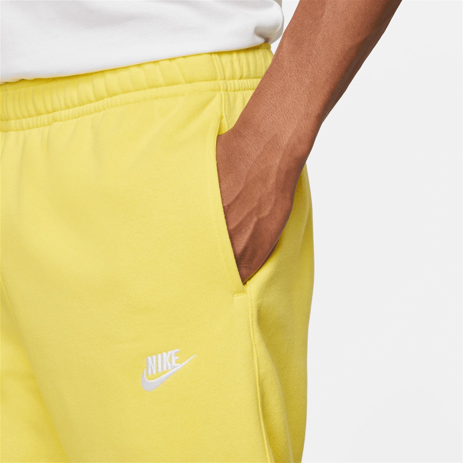 Nike Sportswear Club Jogger Bb Erkek Sarı Eşofman Altı