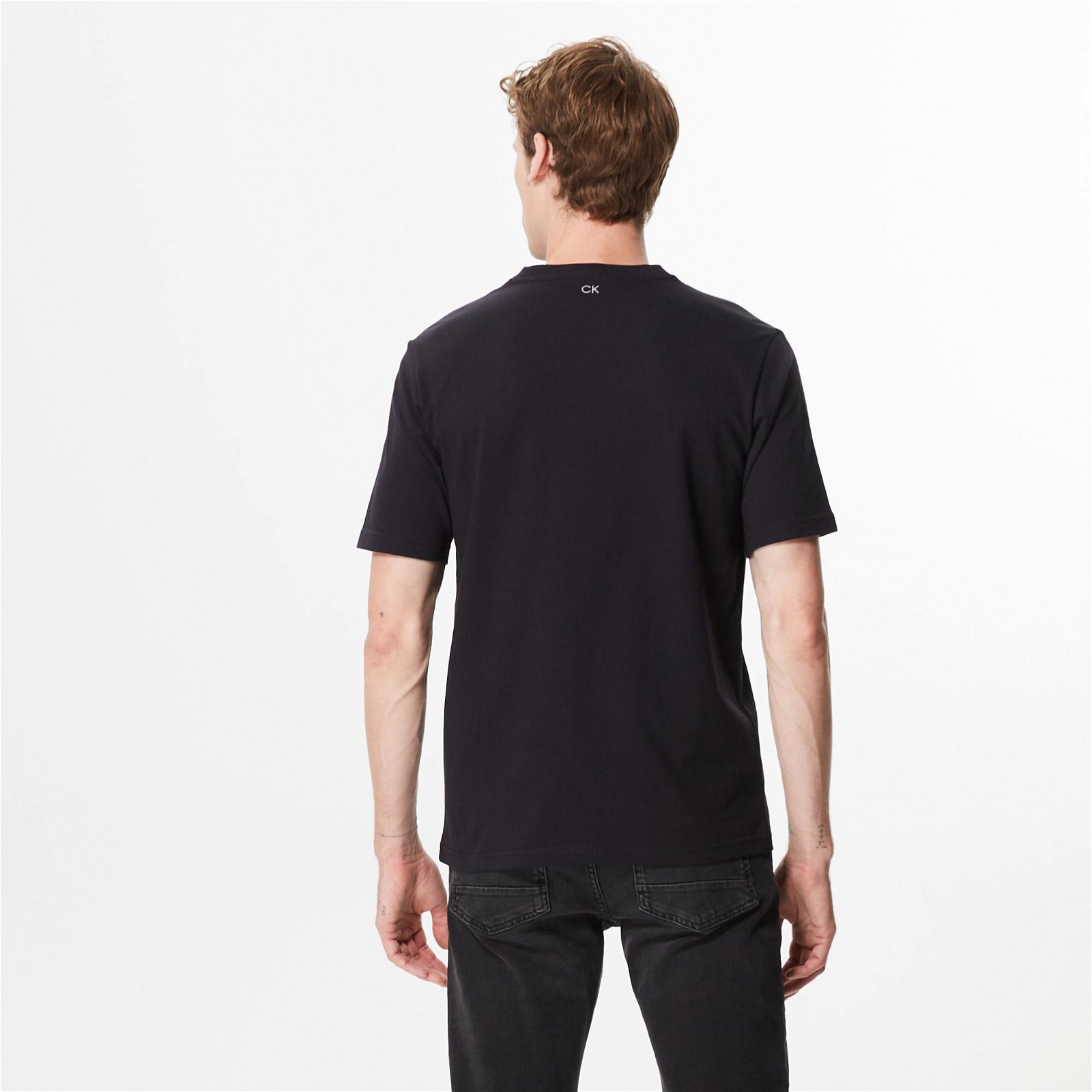 Calvin Klein Pw - S/S Erkek Siyah T-Shirt