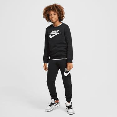  Nike Sportswear Club Hbr Crew Çocuk Siyah T-Shirt