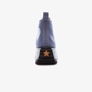  Converse Run Star Hike Canvas Platform Unisex Mor Sneaker
