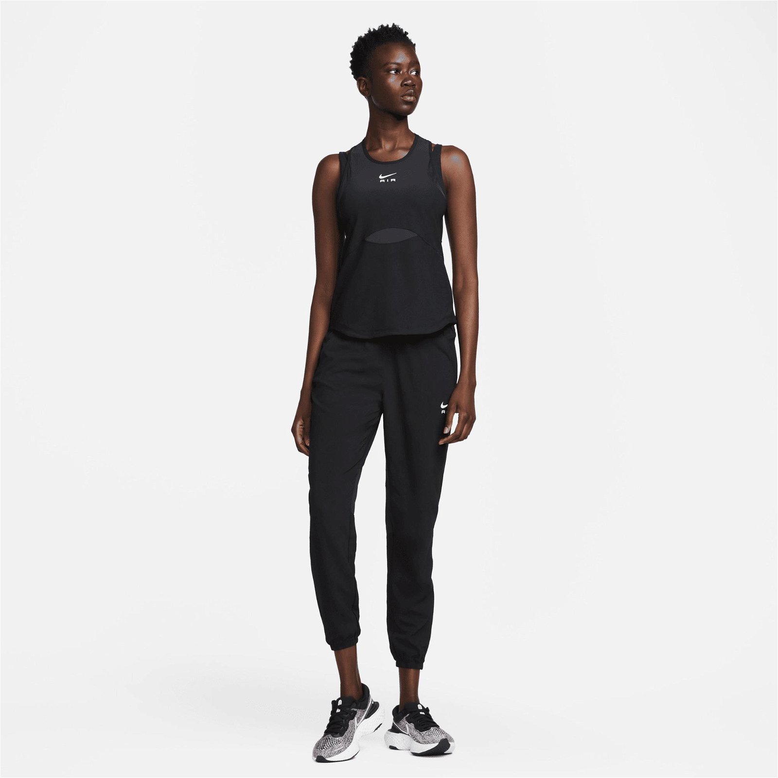 Nike Dri-FIT Air Brasilia Kadın Siyah Eşofman Altı