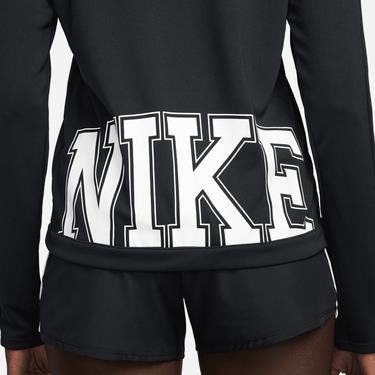 Nike Dri-FIT Swoosh Run Pacer Midlayer Kadın Siyah Sweatshirt