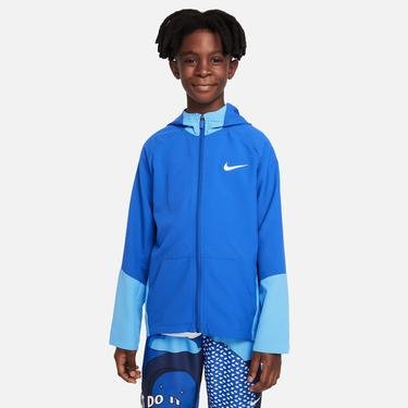  Nike Dri-FIT Woven Çocuk Mavi Ceket