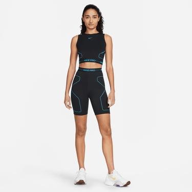  Nike Pro Dri-FIT Kadın Siyah Crop Top