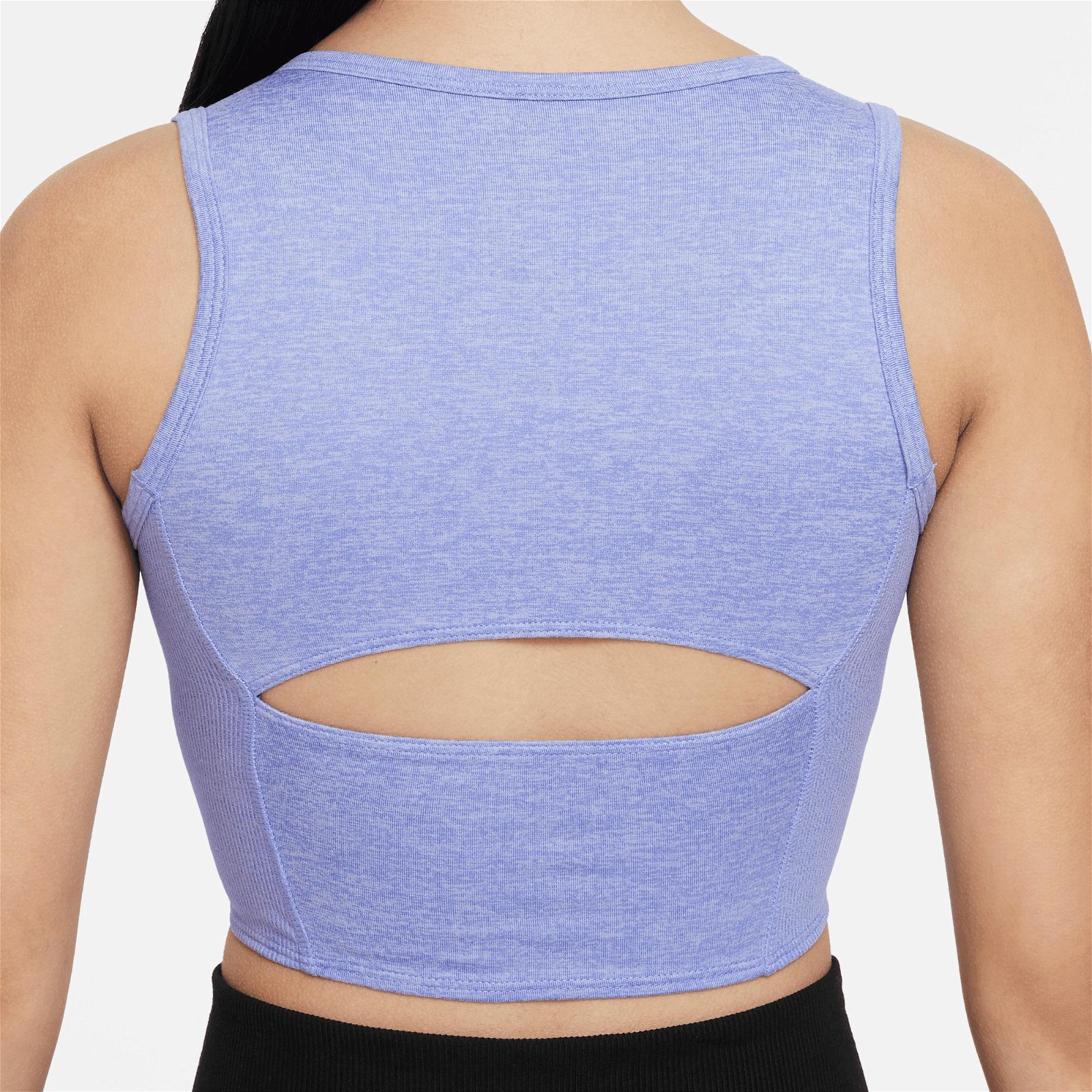 Nike Yoga Dri-FIT Tank Çocuk Mavi Kolsuz T-Shirt