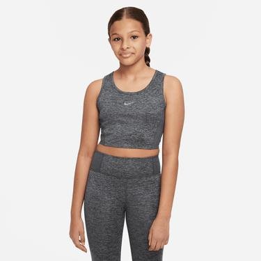  Nike Yoga Dri-FIT Tank Çocuk Gri Kolsuz T-Shirt