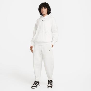  Nike Sportswear Phnx Fleece Midlayer Curve Kadın Beyaz Eşofman Altı