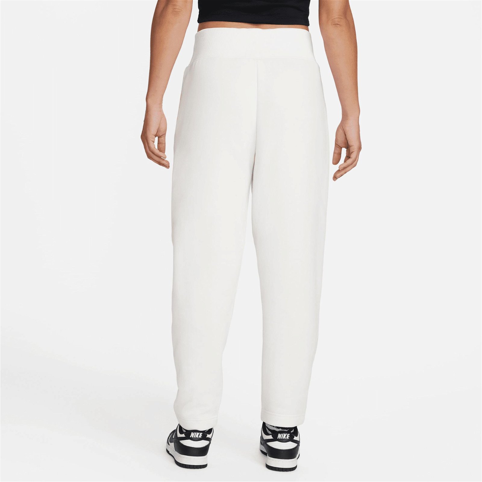 Nike Sportswear Phnx Fleece Midlayer Curve Kadın Beyaz Eşofman Altı