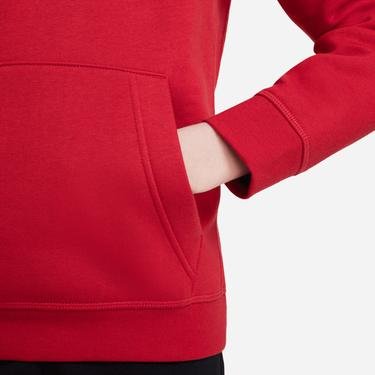  Nike Sportswear Core Hbr Po Hoody Çocuk Kırmızı Sweatshirt