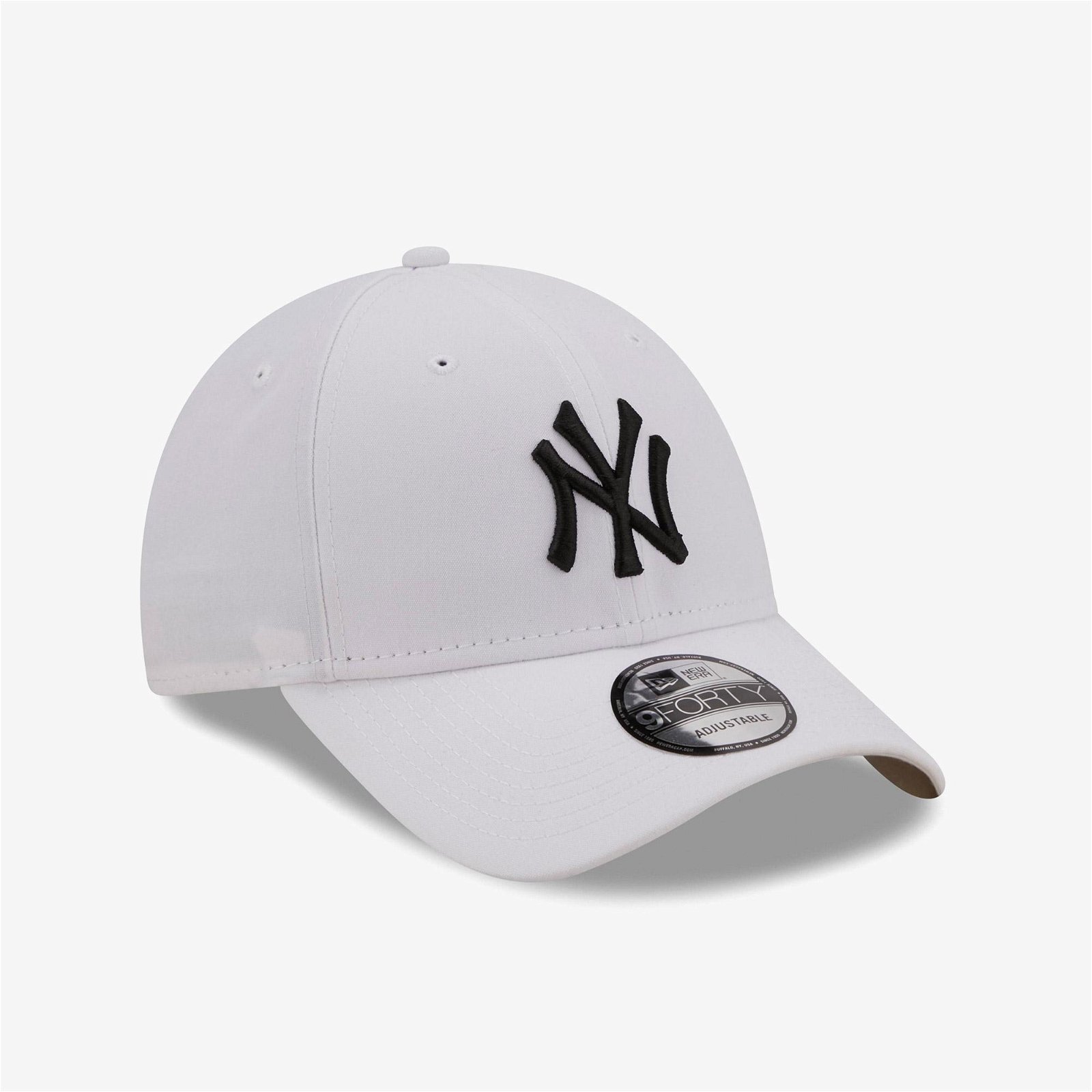 New Era Monochrome 9Forty Unisex Beyaz Şapka