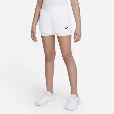  Nike Court Dri-FIT Victory Çocuk Beyaz Şort