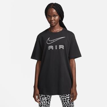  Nike Sportswear Air Kadın Siyah/Beyaz T-Shirt