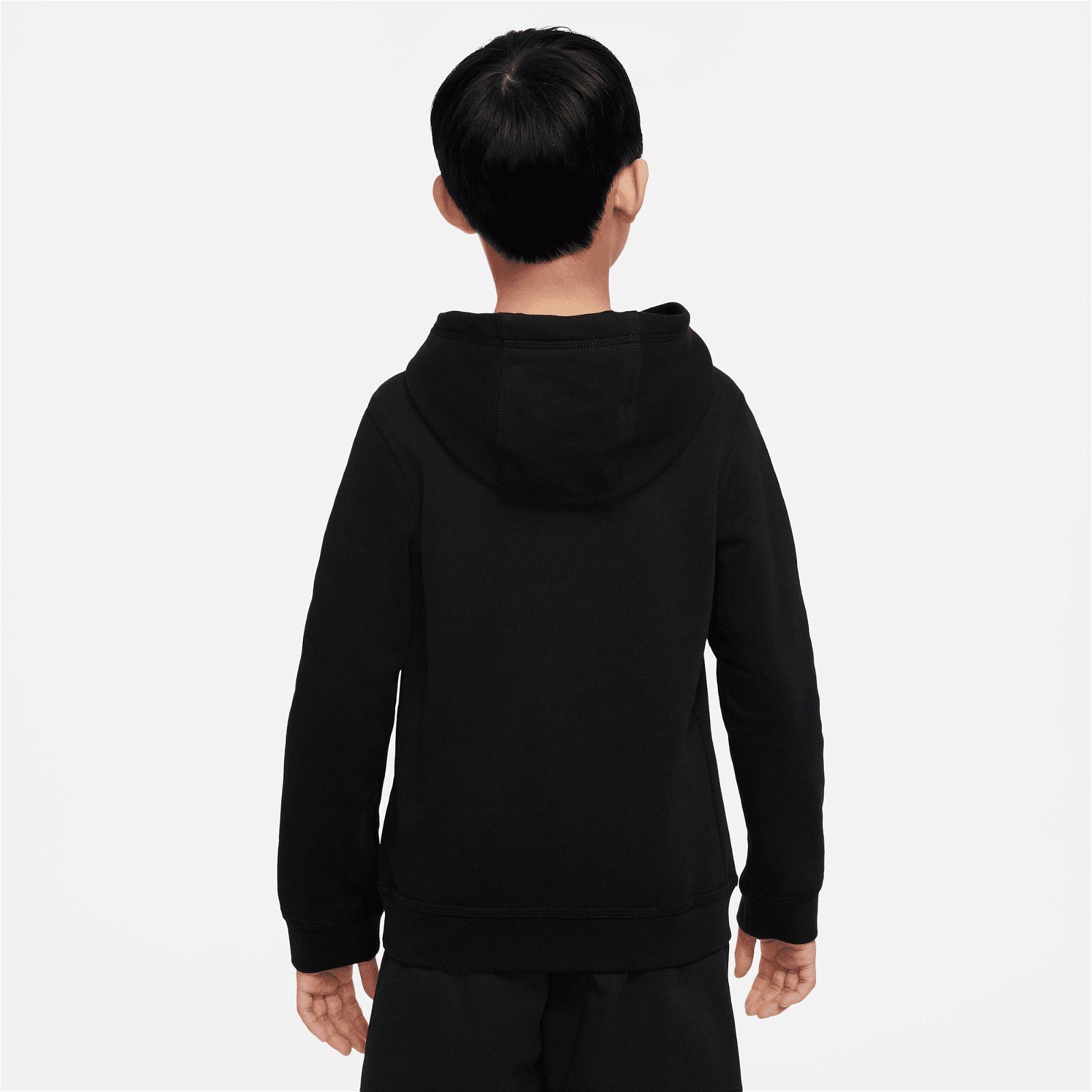 Nike Sportswear Fleece Pullover Çocuk Siyah Sweatshirt