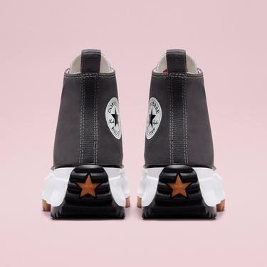  Converse Platform Run Star Hike Canvas Platform Unisex Gri Sneaker