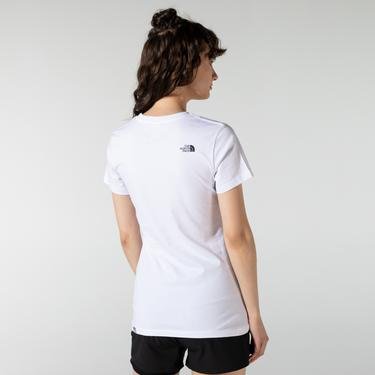  The North Face Easy Kadın Beyaz T-Shirt