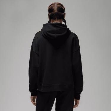  Jordan Brooklyn Fleece Po Kadın Siyah Sweatshirt