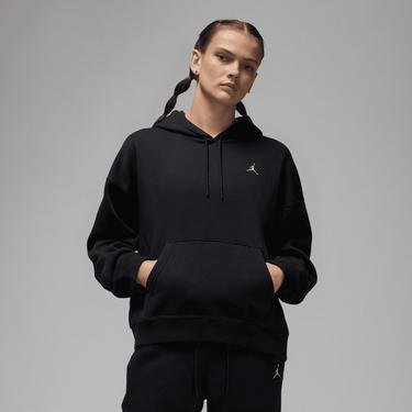  Jordan Brooklyn Fleece Po Kadın Siyah Sweatshirt